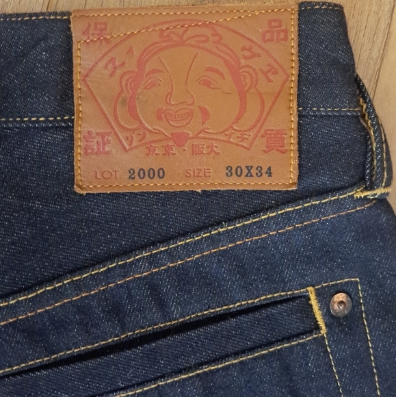EVISU Japan Vintage Selvage Daicock Jeans – Purple Gradient - Picture 10 of 16